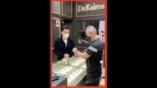 Chris  Leong also helps to do some re-alignments for - Andy Chan and his friend in the shop.