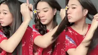 ADA YANG NONGOL😍❗LIVE AKU AJARIN NYATOK RAMBUT CURLY