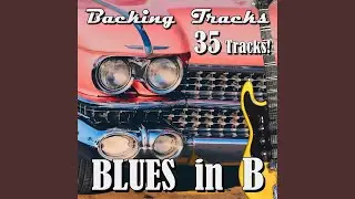 Fast Blues Boogie in B Guitar Backing track