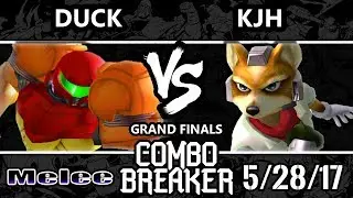 Combo Breaker 2017 Smash Melee - P1 | Duck (Samus) vs KJH (Fox) - SSBM GF