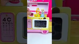 ASMR Unboxing Frozen Elsa & Disney Princess Doctor Set Toy 🚑 | Satisfying Toy Sound #shorts
