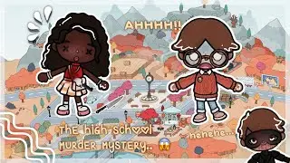the high school murder mystery 🤍 // EP. 1 \\ *voiced! 🎙️*