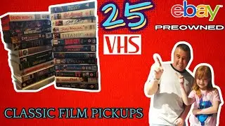 25 VHS CLASSIC FILM PICKUPS FROM  EBAY PRE-OWNED 📼👈🏻👌🏻