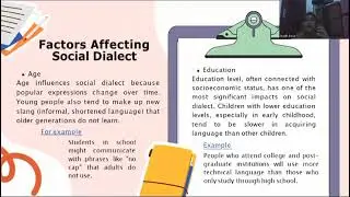 SOCIOLINGUISTICS-EngLife #linguistic #language #dialects #sociolinguistics
