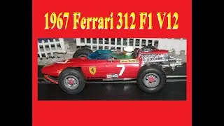 1967 Ferrari 312 F1 V12 on Test Track