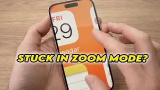 iPhone завис в режиме масштабирования? Исправьте это прямо сейчас!