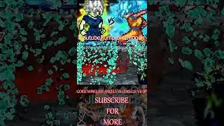 GOKU WINGLESS ANGELS VS GOKU LB V.6 OP #mugenpc #cartooncharacter #dragonball
