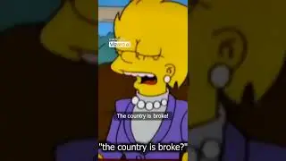 💰 Economic Collapse: A Simpsons Prediction? 📉🤯