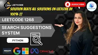 🔥Leetcode 1268 Search Suggestions System - Python #faang interview🏆#leetcode #coding #codingtutorial