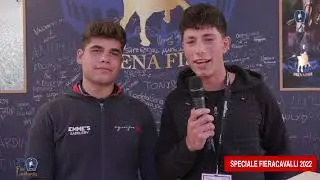 LORENZO E FRANCESCO CORREDDU A FIERACAVALLI 2022