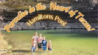Paradise in TX! Exploring Hamilton Pool! #exploremore #familytime #familyfun #adventure#getoutside