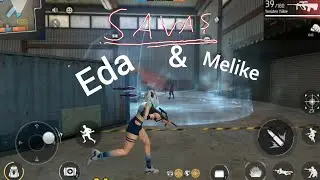 Free Fire'da EDA & MELİKE düellosu yaptık 🤯 |Kim Kazandı?|