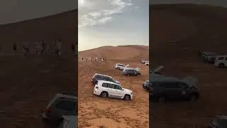 Rain 🌧️ in Desert #dubai #desertsafaris #desertsafari #viral