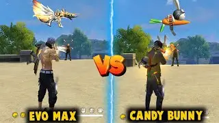 NEW CANDY BUNNY MP5 VS PLATINUM DIVINITY EVO MP5 DAMAGE ABILITY TEST - BEST MP5 SKIN - FREE FIRE