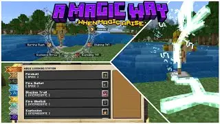 Лучший мод на магию (A Magic Way) Майнкрафт Бедрок 1.21