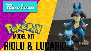 Bandai Spirits Pokemon Model Kit RIOLU & LUCARIO: Tir-Pari Reviews (En Espa&ntilde;ol)