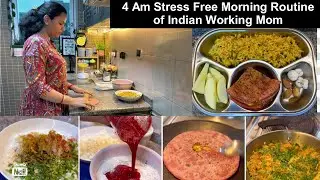 Daily Morning Routine of Indian Working Mom| Time management Tips for working mom | Tiffin box ideas