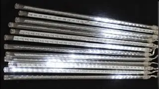 LED Meteorschauer Regen Lichter Meteor Lichterkette, Einfach genial