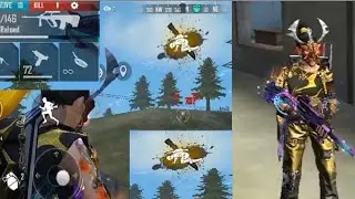 New Cyber Bounty Hunter Aug  Gameplay || Best AUG skin was on next level in these match of free fire