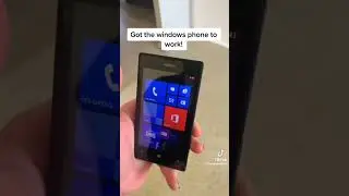 Got The Windows Phone 8 to Work Nokia Lumia 520 #Shorts