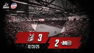 12/31/25 Highlights Maine Mariners 3 - Adirondack Thunder 3 (OT)