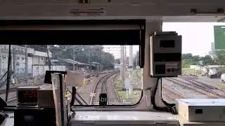 PASAR SENEN - KP BANDAN | TRAIN CAB RIDE INDONESIA