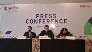 ELECRAMA 2025|Kolkata Press Meet|Indian Electrical & Electronics Manufacturers Association(IEEMA)