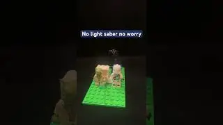 No light saber no worry #lego #starwars #legostarwars #memes #yoda #yodafans