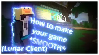 How to make your minecraft SMOOTH (Lunar Client) 🎇