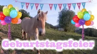 GEBURTSTAGSFEIER FAUNITA I WENN PFERDE GEBURTSTAG HABEN