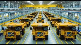 How CAT 797F Mining Trucks Are Manufactured | Inside Giant Dump Truck Factory (Full Process)