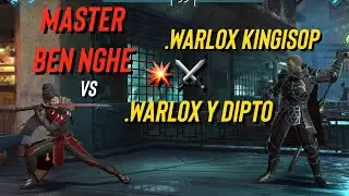 💥⚔️ MASTER BEN NGHE vs WARLOX Clan Part 2 🔥 Shadow Fight 4 Arena 💀