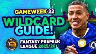 FPL CHIP STRATEGY GUIDE 🍟 | GW22 WILDCARD TEAM 🚨 | Fantasy Premier League Tips 2025/26