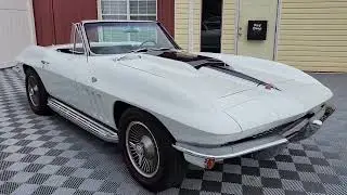 1966 Corvette #s 327 350hp @AutoWorldConway