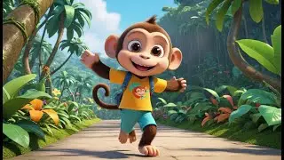 Spin Around with Baby Monkey | Fun Jungle Song for Kids | Sing Along & Play