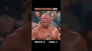 Every Brock Lesnar Vs John Cena Matches!!!❤🔥 || Highlights Edit🥶 || #shorts #viral