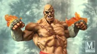 PrototypeZ Studios Sagat Resin Statue Build and Paint