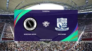 Boreham Wood vs Southend United (14/03/2023) National League PES 2021