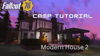 Fallout 76 camp tutorial : Modern House 2