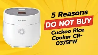 НЕ ПОКУПАЙТЕ рисоварку Cuckoo CR-0375FW, ПОКА НЕ ПОСМОТРИТЕ ЭТО ВИДЕО! (5 причин)