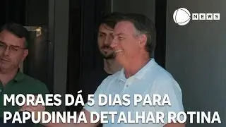 Moraes d&aacute; cinco dias para Papudinha detalhar rotina de Bolsonaro na pris&atilde;o
