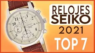Los 7 mejores RELOJES SEIKO MODELOS los mas vendidos del 2021 de Amazon baratos en oferta online
