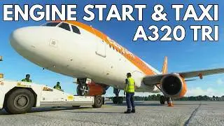 How to Start Engines & Taxi the A320 | Fenix Tutorial in Microsoft Flight Simulator 2024