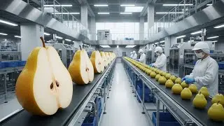 Inside the Modern Pear Factory: From Orchard Harvest to Gourmet Glazed Tarts
