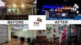 FULL INTERIORS with The Art Bearers.One Stop Creative Studio in Salbari, Siliguri.
