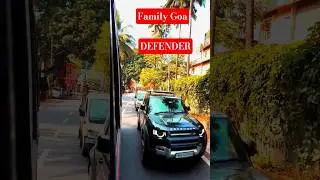 Family Goa🥰 Defender 🥰 Goa city Views🥰 Finally Goa punch g..
