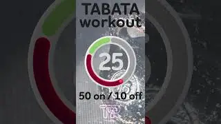 #short #TABATA 50/10 NO MUSIC infinite loop