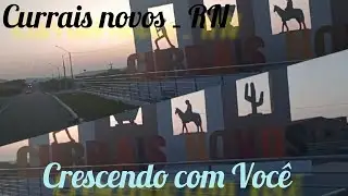 o novo p&oacute;rtico da cidade ( currais novos- RN )