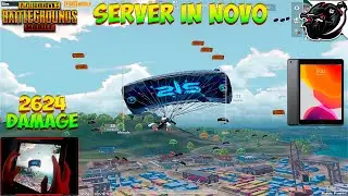 HANDCAM IPad 8th GENERATION 🔥 PUBG MOBILE  |  SERVER IN NOVO | MORTEPUBG 😈 4finger + GYRO