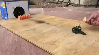 Mini Cannon Tech - M6 Field Cannon Shooting #12 shot into Enemy Carrots